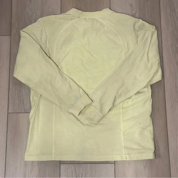 Standard Cloth Raceway Long Sleeve Logo Tee Yellow Men’s Small Urban Outfitters - Picture 2 of 5